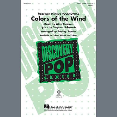 Colors Of The Wind (from Pocahontas) (arr. Audrey Snyder)