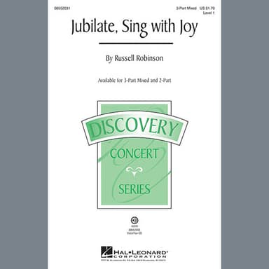 Jubilate, Sing With Joy