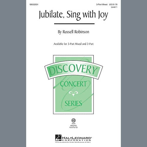 Jubilate, Sing With Joy