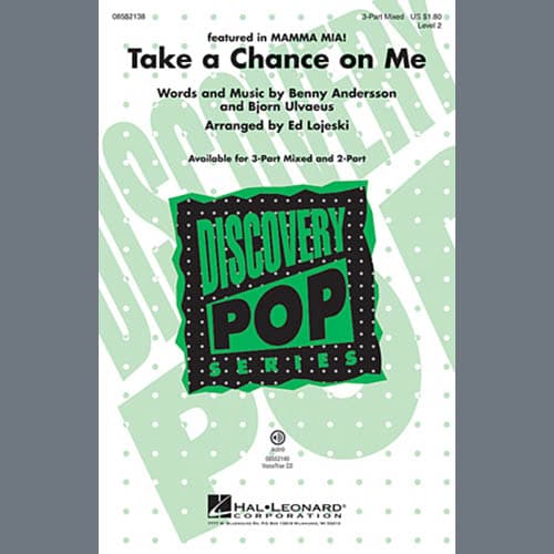 Take A Chance On Me (arr. Ed Lojeski)