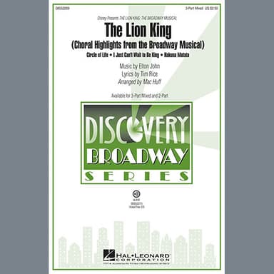 The Lion King (Choral Highlights from the Broadway Musical)