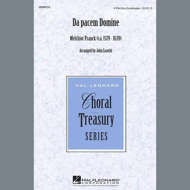 Da Pacem Domine (arr. John Leavitt)