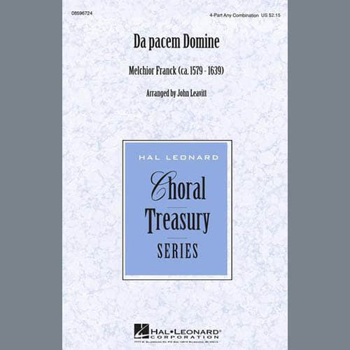 Da Pacem Domine (arr. John Leavitt)