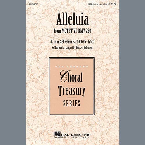 Alleluia (from Motet VI, BWV 230)