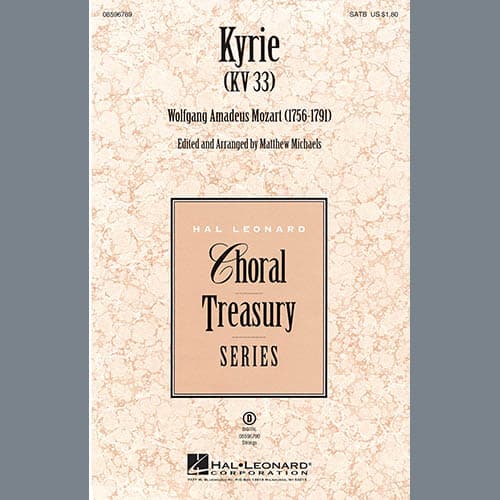 Kyrie (KV33) - Full Score