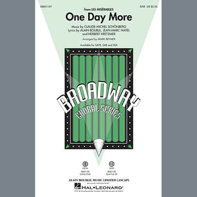 One Day More (from Les Miserables) (arr. Mark Brymer)