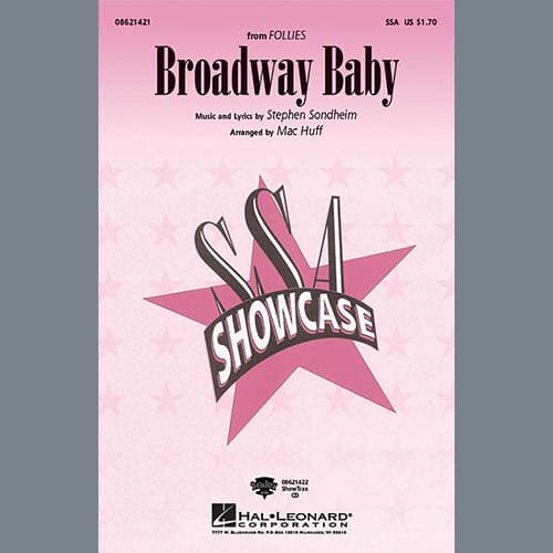 Broadway Baby (arr. Mac Huff)