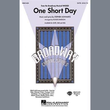 One Short Day - Electric Guitar