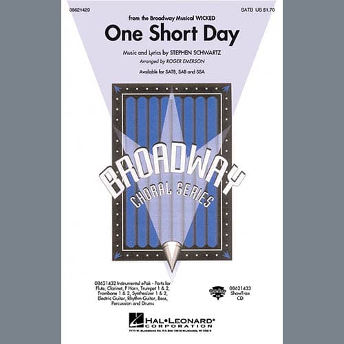 One Short Day - Synthesizer I