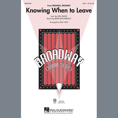 Knowing When To Leave (from Promises, Promises) (arr. Mac Huff)