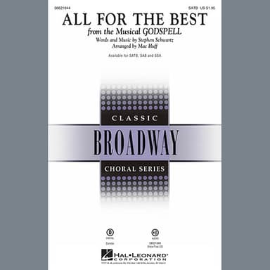 All For The Best - Trombone