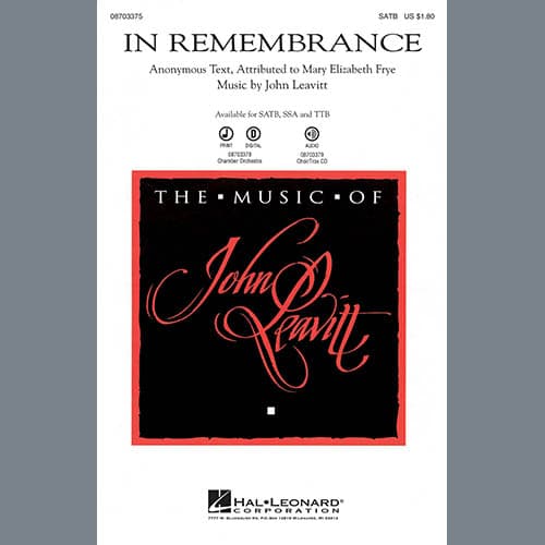 In Remembrance - Bassoon
