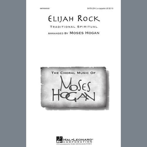 Elijah Rock (arr. Moses Hogan)