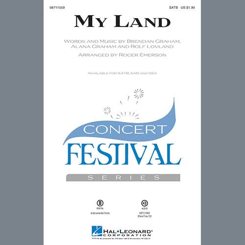 My Land (arr. Roger Emerson) - Synthesizer I