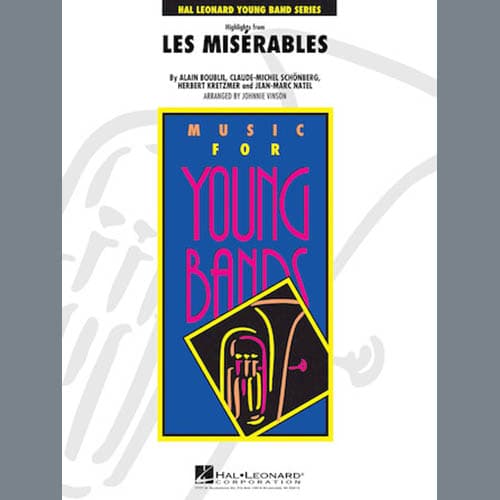 Highlights from Les Misérables (arr. Johnnie Vinson) - Eb Alto Clarinet