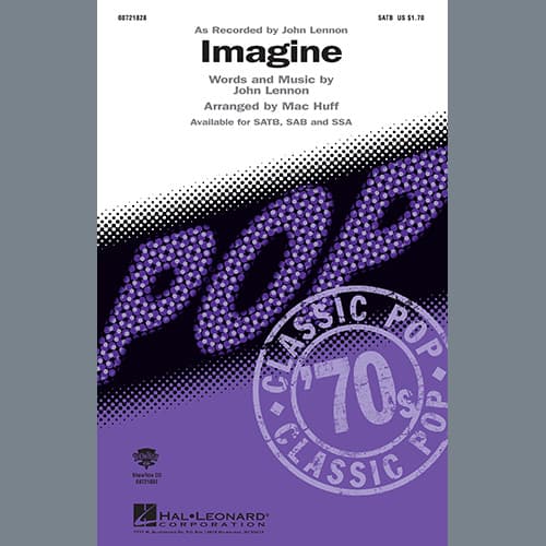 Imagine (arr. Mac Huff) - Synthesizer