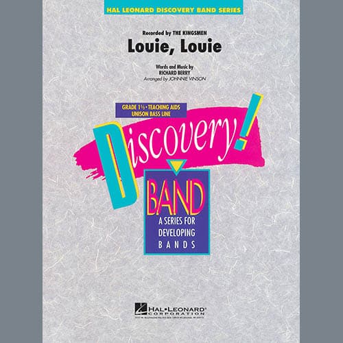 Louie, Louie (arr. Johnnie Vinson) - Bb Clarinet 1