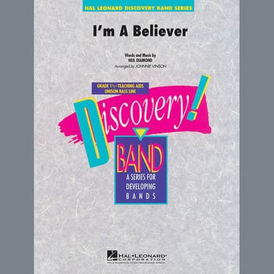 I'm a Believer (arr. Johnnie Vinson) - Bb Clarinet 1