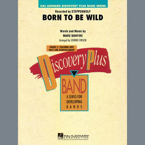 Born to Be Wild - Eb Alto Saxophone 1