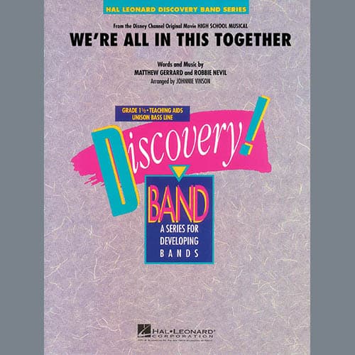 We're All In This Together (from High School Musical) - Eb Baritone Saxophone