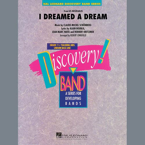 I Dreamed A Dream (from Les Miserables) - Bb Clarinet 1