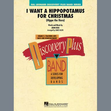 I Want A Hippopotamus For Christmas - Percussion 1