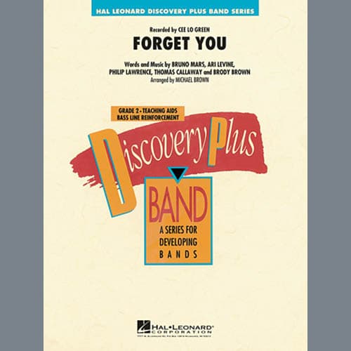 Forget You - Eb Alto Saxophone 1