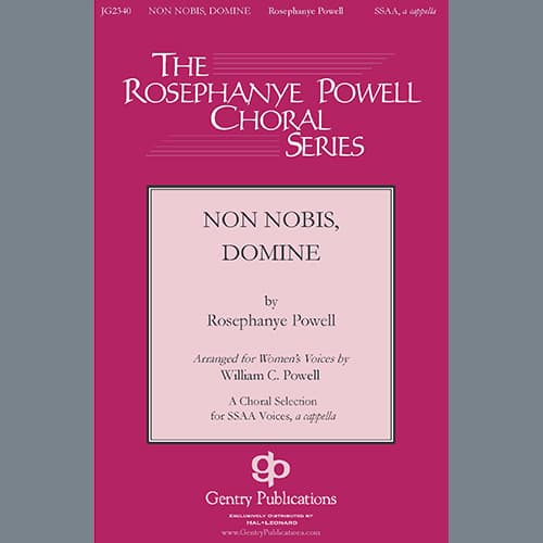 Non Nobis, Domine (arr. William C. Powell)
