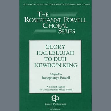 Glory Hallelujah To Duh Newbo'n King!