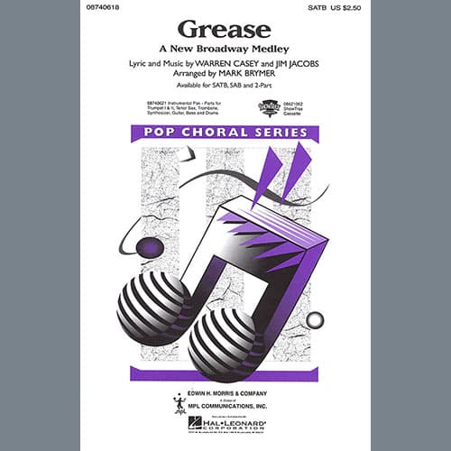 Grease A New Broadway Medley (arr. Mark Brymer)