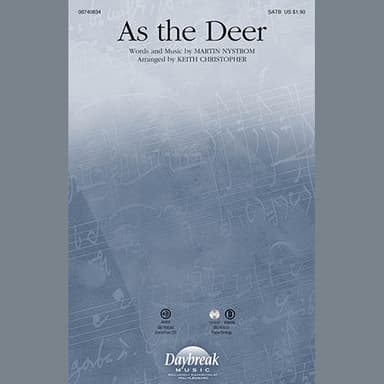 As The Deer (arr. Keith Christopher) - Violin 1, 2