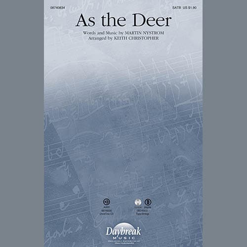 As The Deer (arr. Keith Christopher) - Violin 1, 2