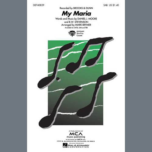 My Maria (arr. Mark Brymer)