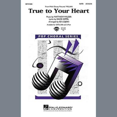 True To Your Heart (from Mulan) (arr. Ed Lojeski)