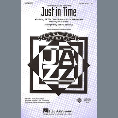 Just In Time (from Bells Are Ringing) (arr. Steve Zegree)