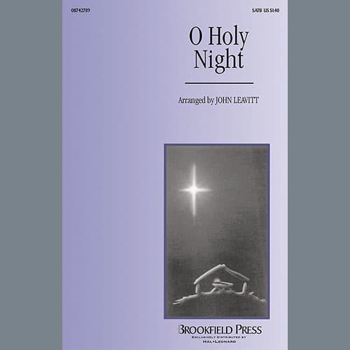 O Holy Night (arr. John Leavitt) - String Bass
