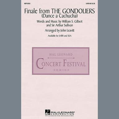 Finale from The Gondoliers (Dance a Cachucha)