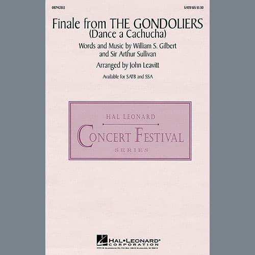Finale from The Gondoliers (Dance a Cachucha)
