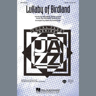 Lullaby Of Birdland (arr. Paris Rutherford)