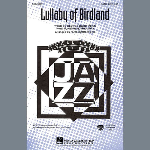 Lullaby Of Birdland (arr. Paris Rutherford) - Drums