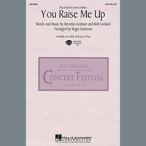 You Raise Me Up (arr. Roger Emerson)