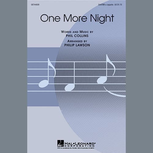 One More Night (arr. Philip Lawson)