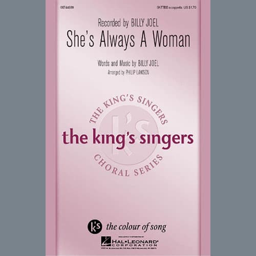 She's Always A Woman (arr. Philip Lawson)