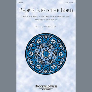 People Need The Lord - Full Score