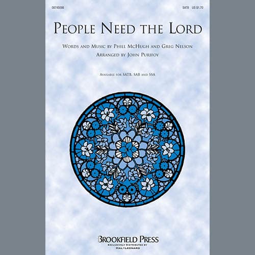 People Need The Lord - Full Score