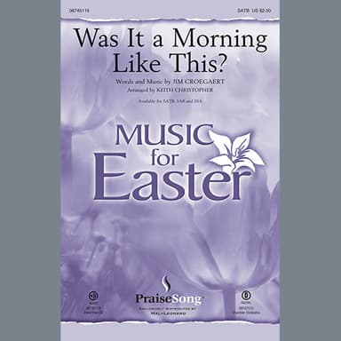 Was It A Morning Like This? - Timpani
