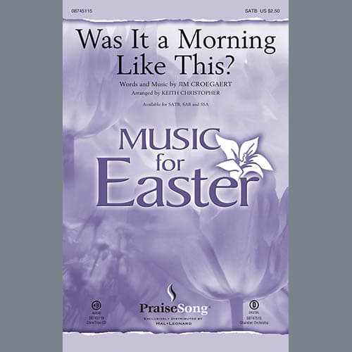 Was It A Morning Like This? - F Horn