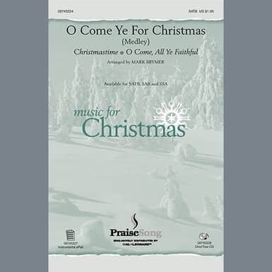 O Come Ye For Christmas (Medley) - Bb Clarinet 2