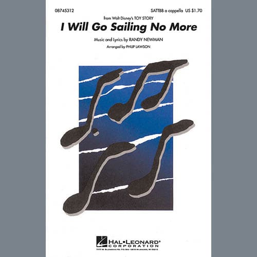 I Will Go Sailing No More (from Toy Story) (arr. Philip Lawson)