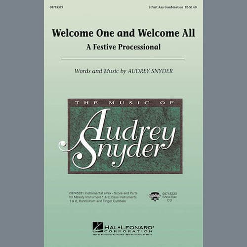 Welcome One And Welcome All - A Festive Processional - C Instrument IV